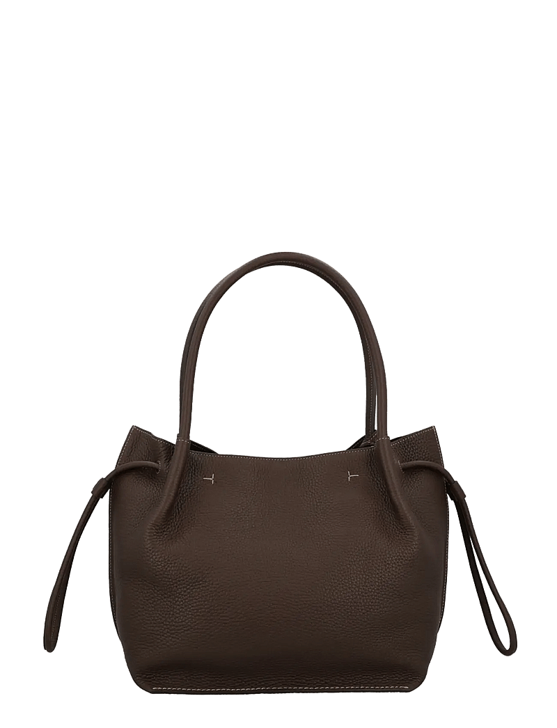 Tod's - Bucket Bag in Leather Medium - beuteltaschen - brown - 2