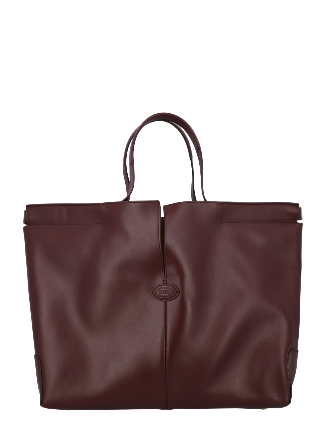 Di Bag Folio In Leather Medium