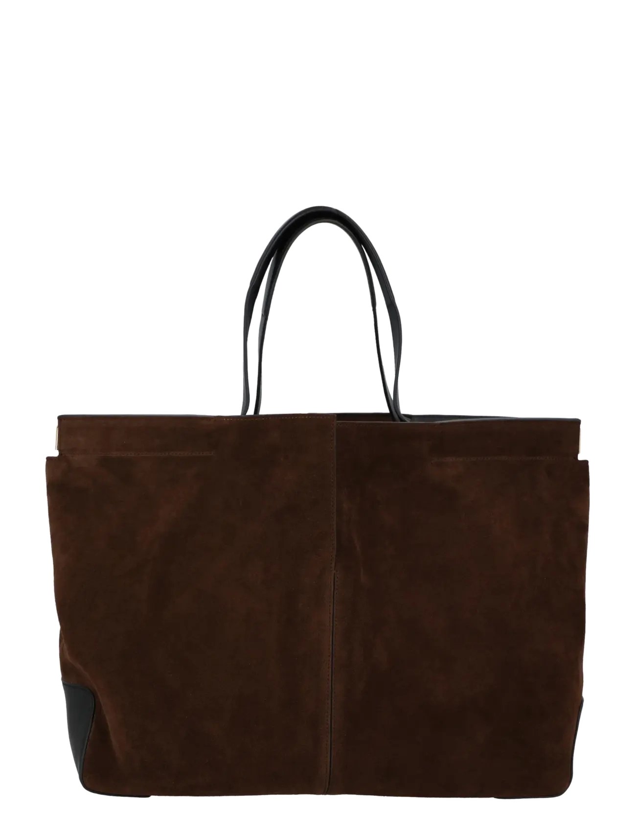 Tod's - Di Bag Folio Leather Tote Bag - shoppere - brown - 2