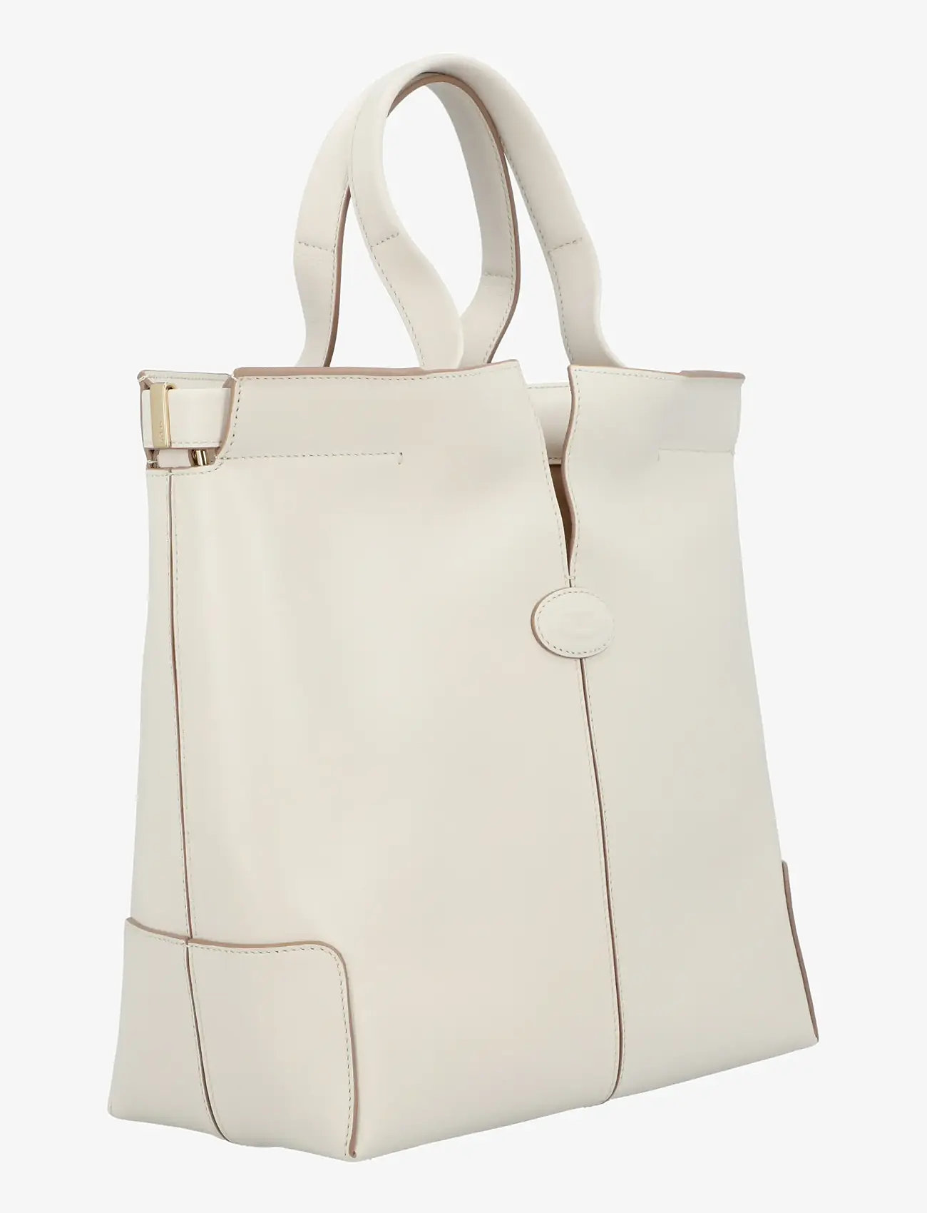 Tod's - Di Bag Folio Leather Shopper - shoppingväskor - white - 1