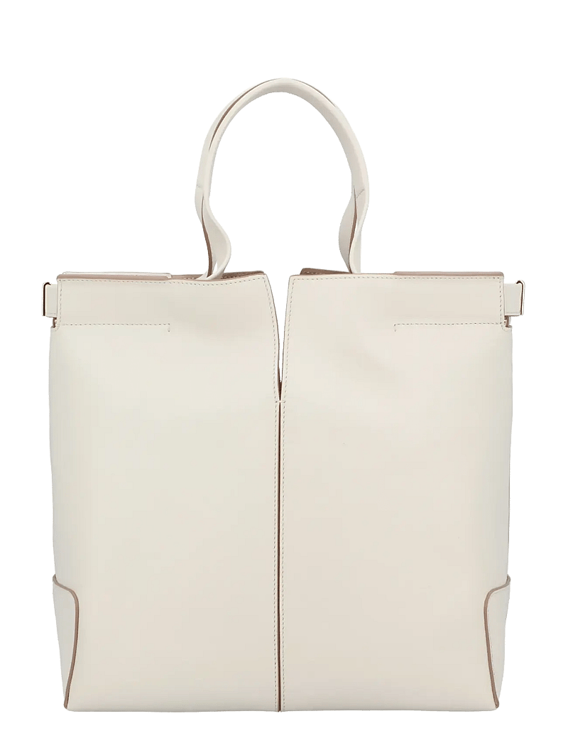 Tod's - Di Bag Folio Leather Shopper - shoppingväskor - white - 2