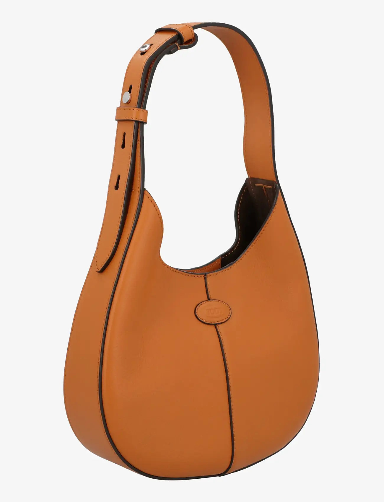 Tod's - Small Di Leather Shoulder Bag - mode trends - orange - 1