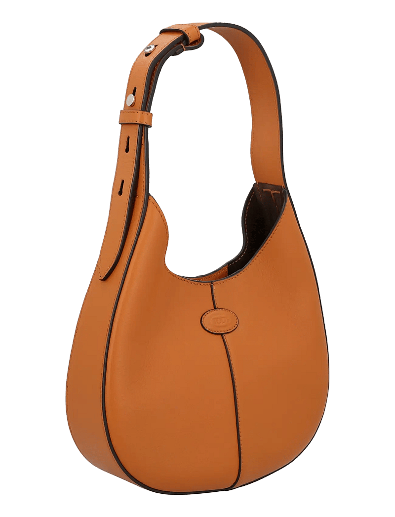 Tod's - Small Di Leather Shoulder Bag - modetrends - orange - 1