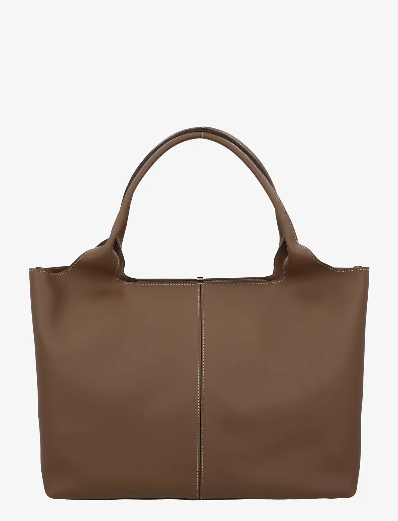 Tod's - Shopping Bag in Leather Medium-Small - shoppere - brown - 2