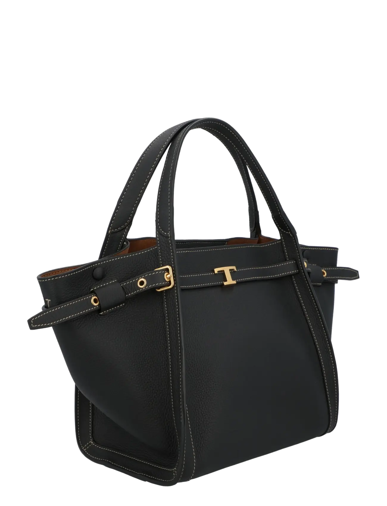 Shopping Bag In Leather Small 2