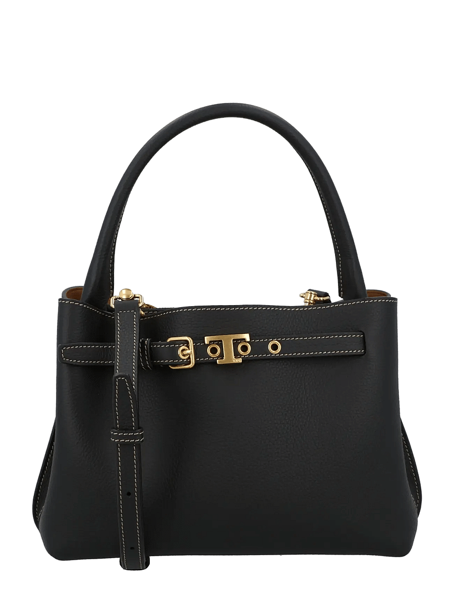 Tod's - Handbag in Leather Mini - handbags - black - 0