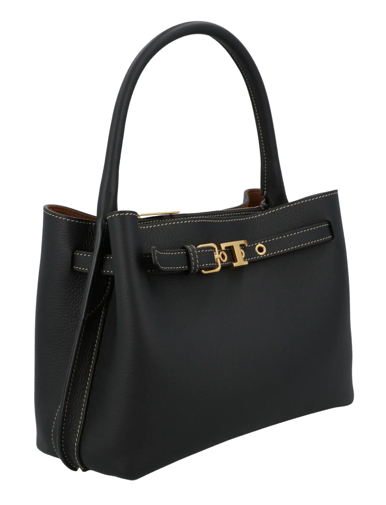 Tod's - Handbag in Leather Mini - handbags - black - 1