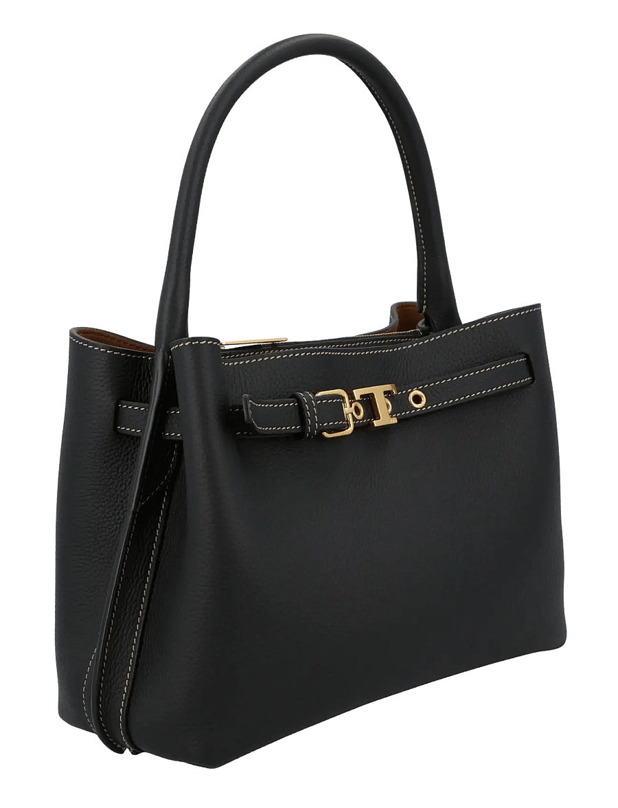 Tod's - Handbag in Leather Mini - handbags - black - 1