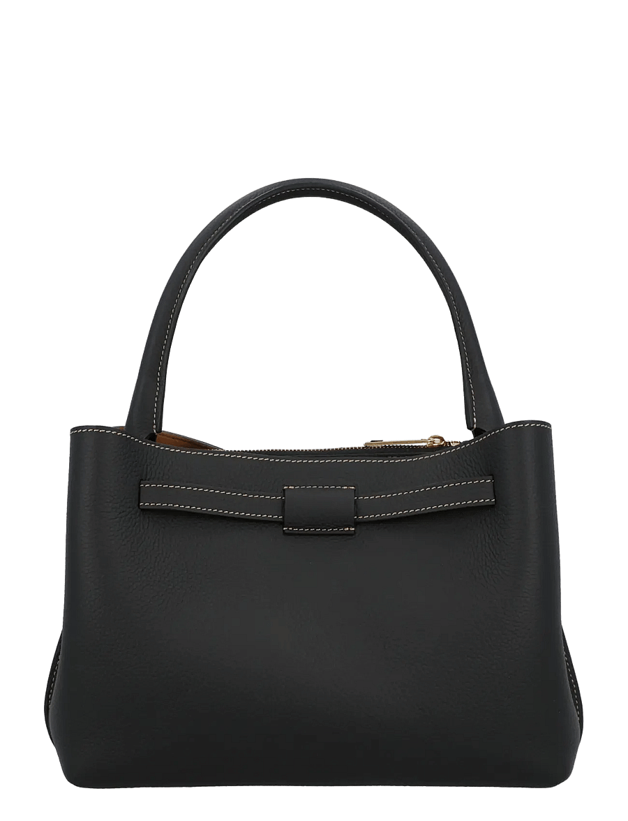 Tod's - Handbag in Leather Mini - handbags - black - 2