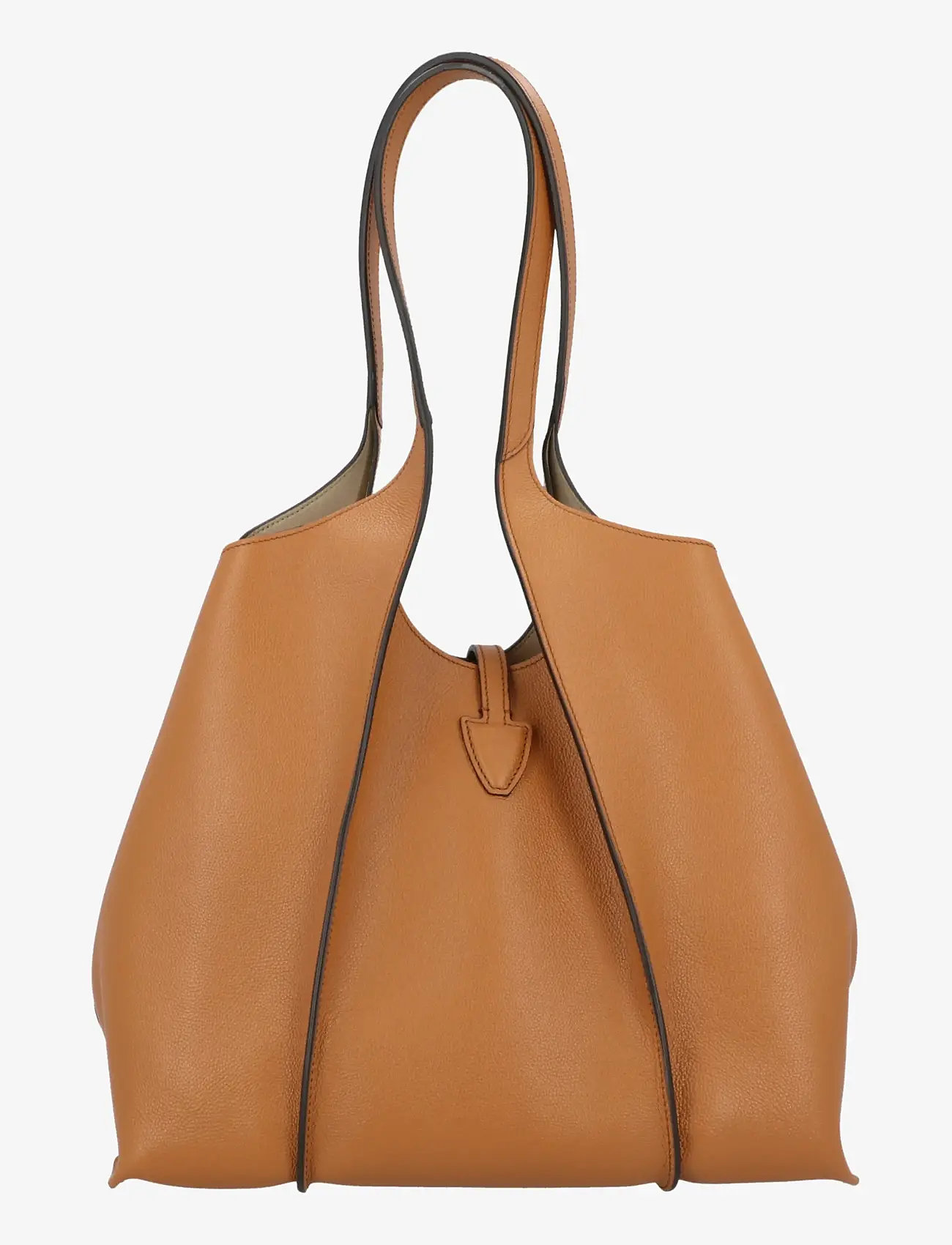 Tod's - T Timeless Leather Shopping Bag - shoppers - brown - 2