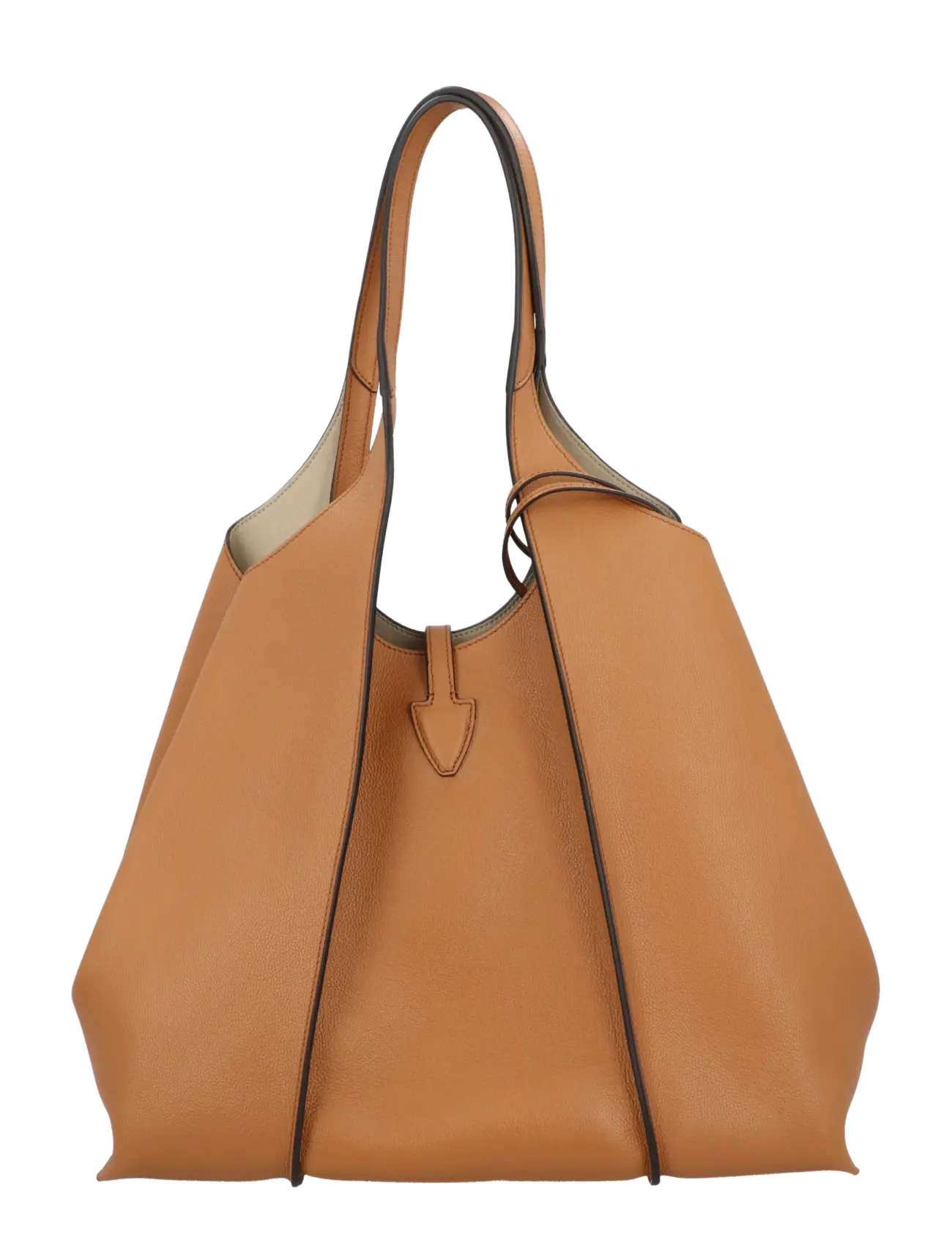 T Timeless Shopping Bag In Leather Medium 3