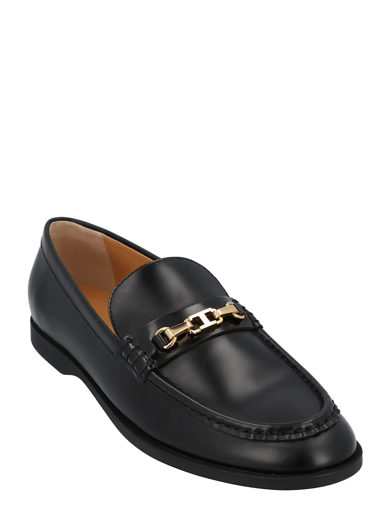 Tod's - Gold-tone Hardware Loafers - fashion trends - black - 0