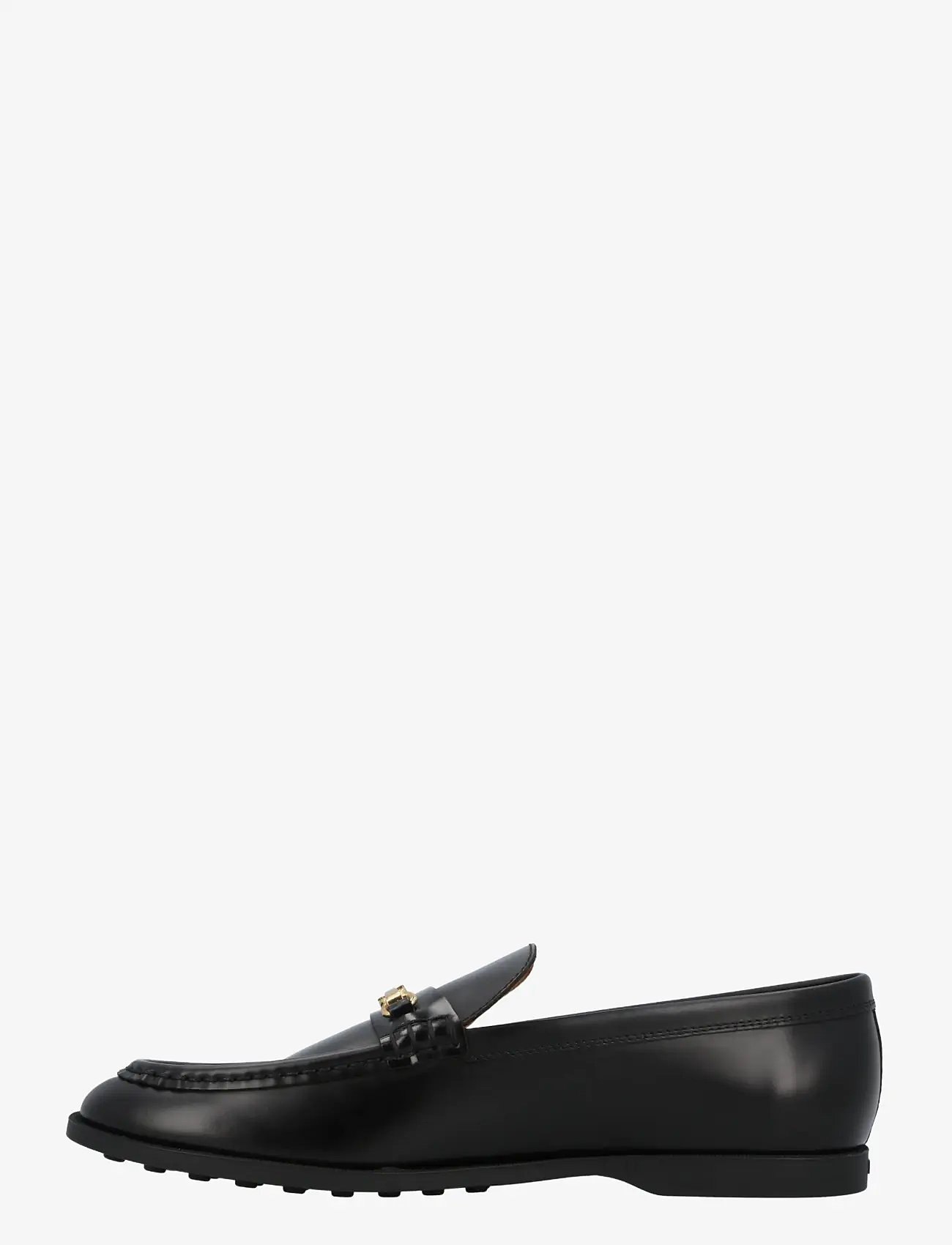 Tod's - Gold-tone Hardware Loafers - mode trends - black - 1