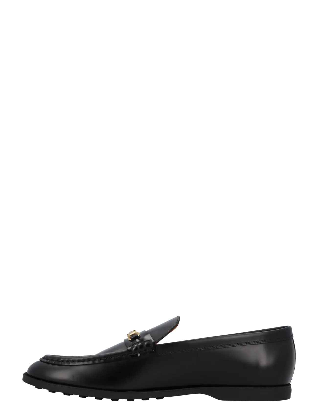 Tod's - Gold-tone Hardware Loafers - moetrendid - black - 1