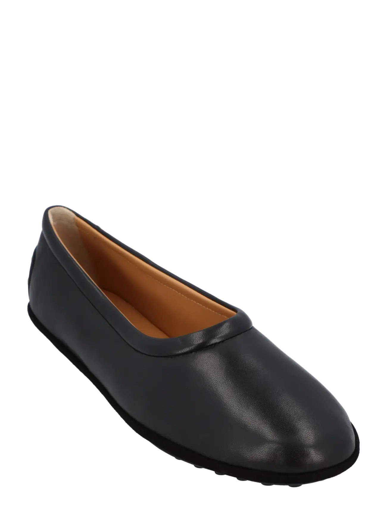 Tod's Metal Dots Ballerinas In Nappa Leather, 36.5, Black, Sko > Ballerinaer, Dame