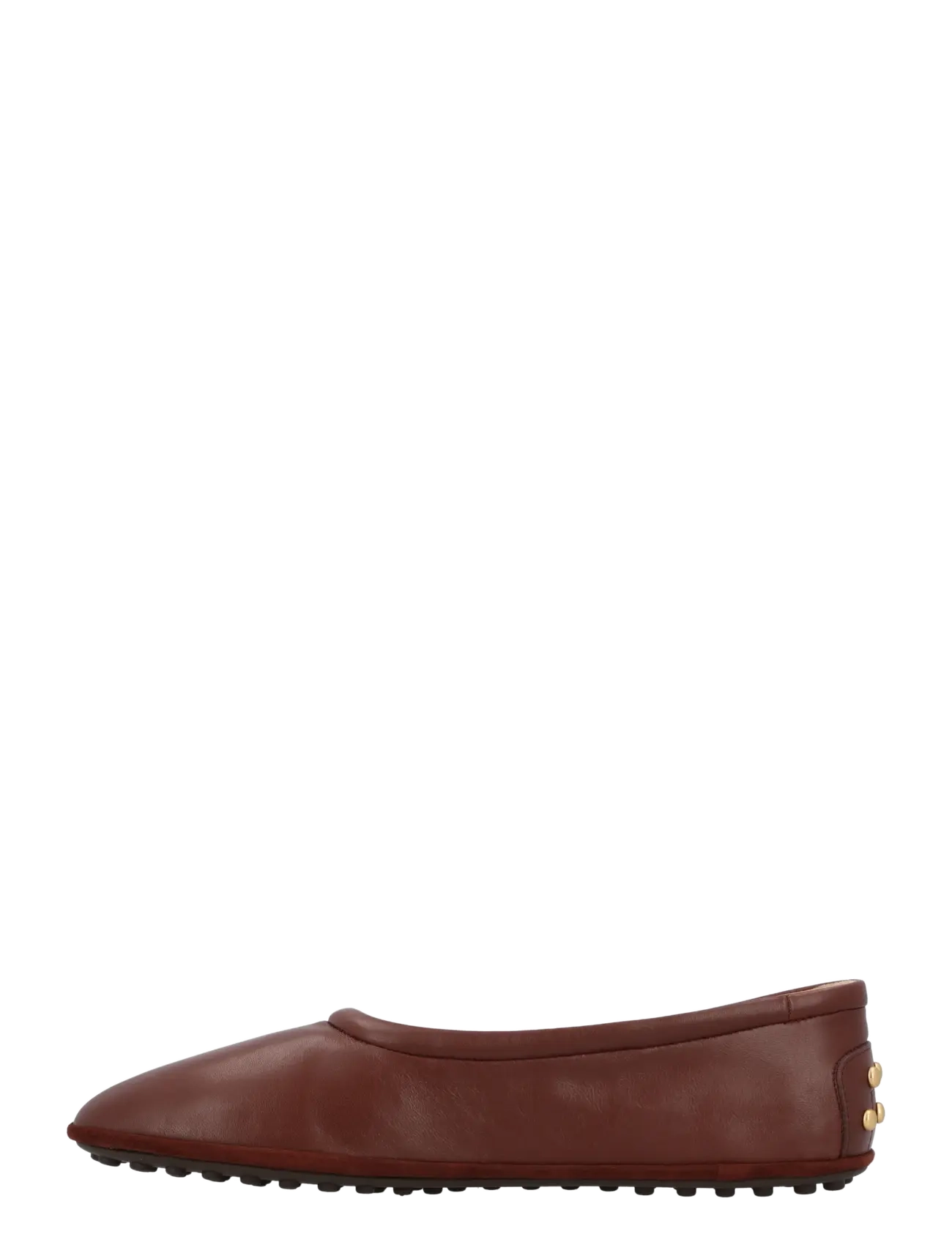 Tod's - Metal Dots Ballerinas in Nappa Leather - særlige begivenheder - brown - 1