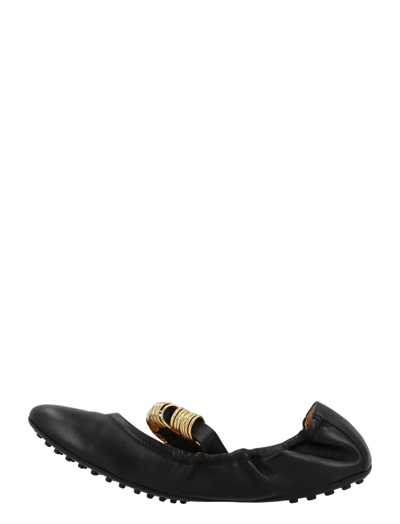 Tod's - Leather Ballet Flats - Īpaši notikumi - black - 1