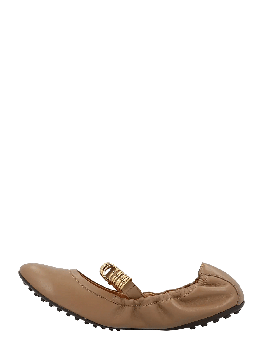 Tod's - Leather Ballet Flats - special occasions - pink - 1