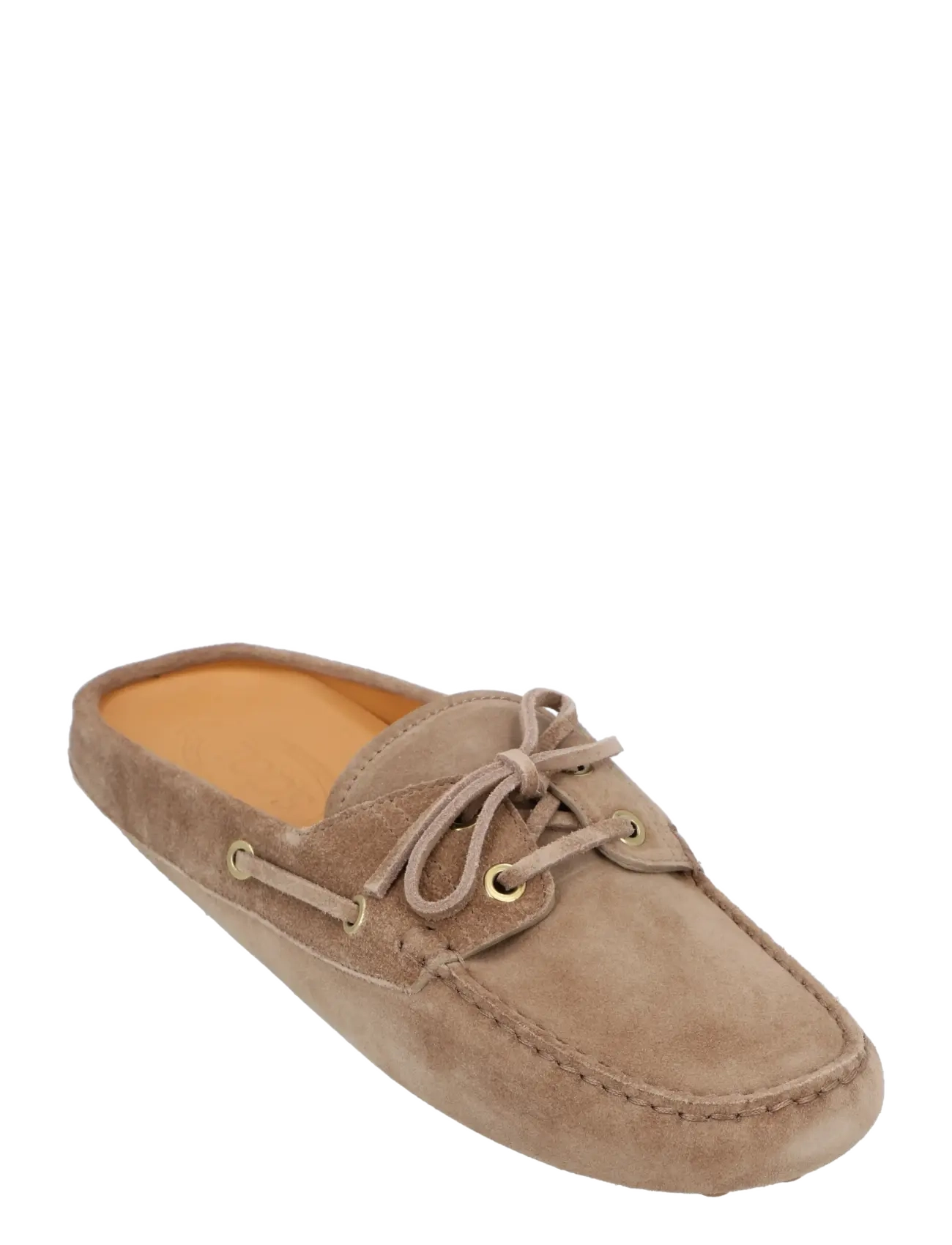 Tod's Boat Gommino Loafers in Suede - Schuhe - BEIGE / beige
