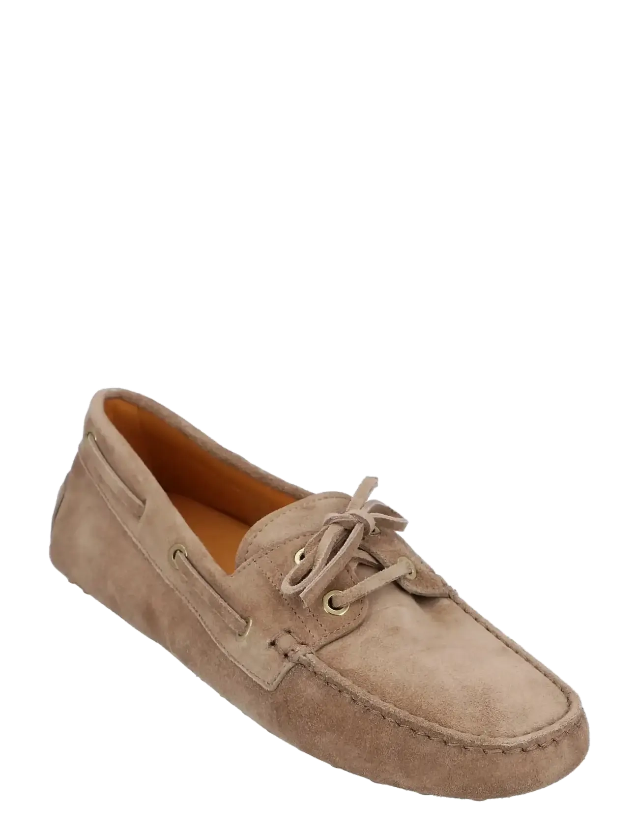 Tod's - Boat Gommino Loafers in Suede - flade mules - beige - 0