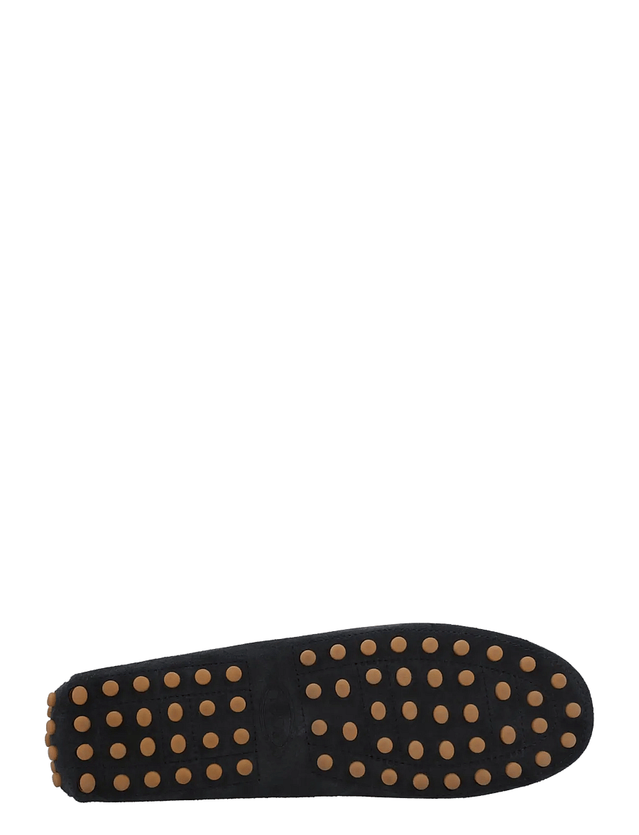Tod's - Boat Gommino Loafers in Suede - bootsschuhe - blue - 2