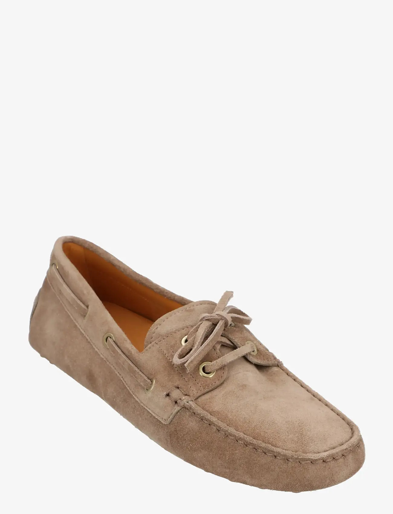 Tod's - Suede Gommino Mules - sejlersko - beige - 0