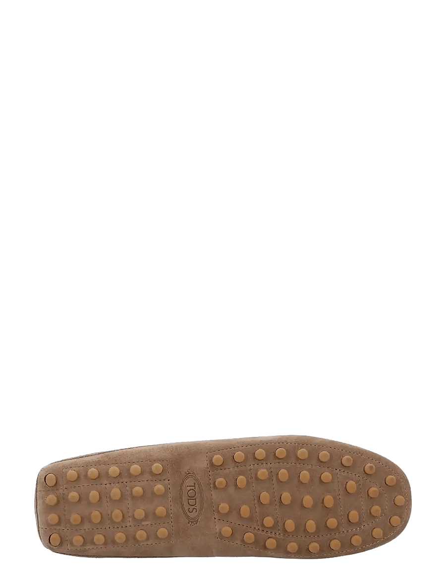 Tod's - Glove Gommino lace-up mules - flache pantoletten - beige - 1