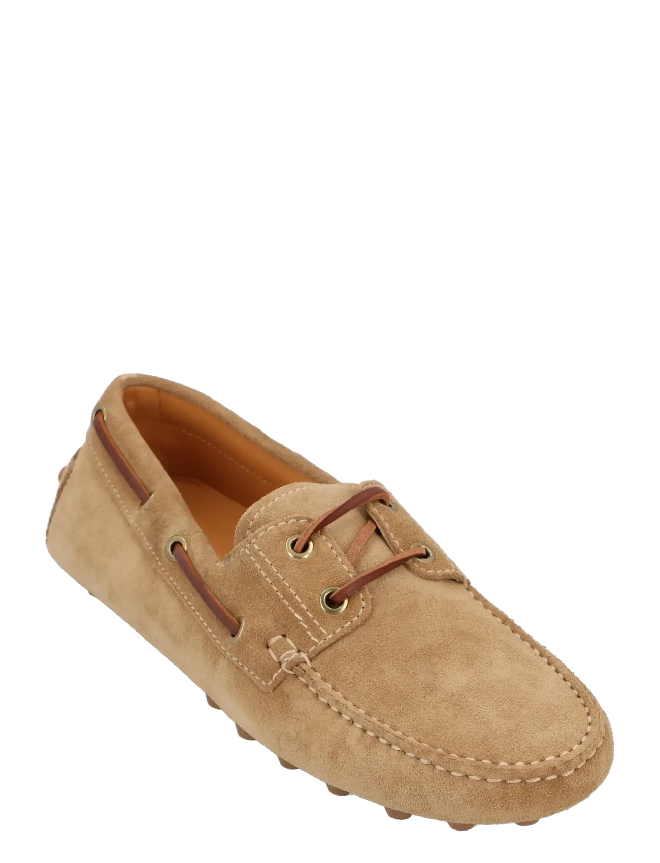 Tod's Gommino Loafers, 38.5, Beige, Loafers > Flat Loafers, Dame