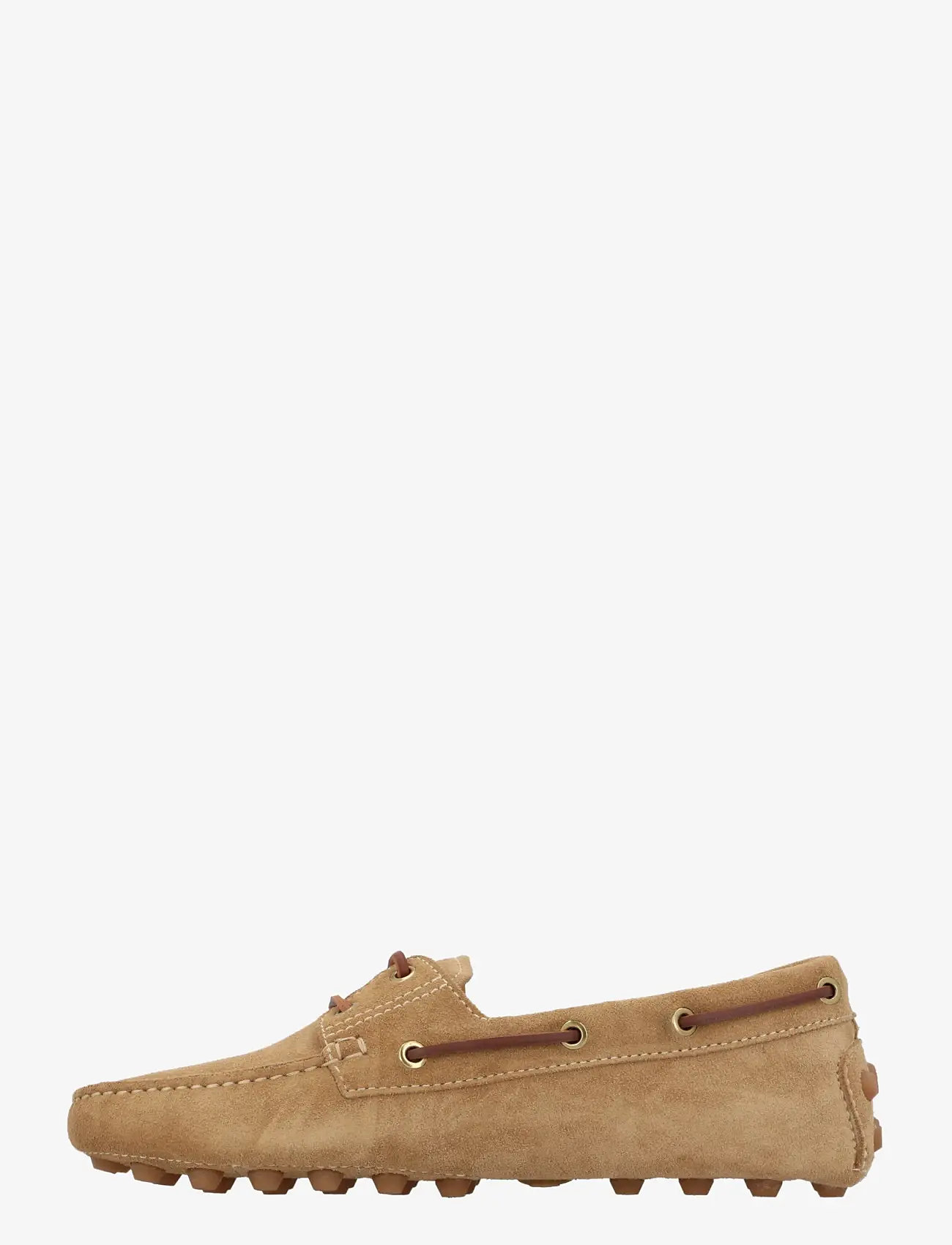 Tod's - Gommino Loafers - boat shoes - beige - 1