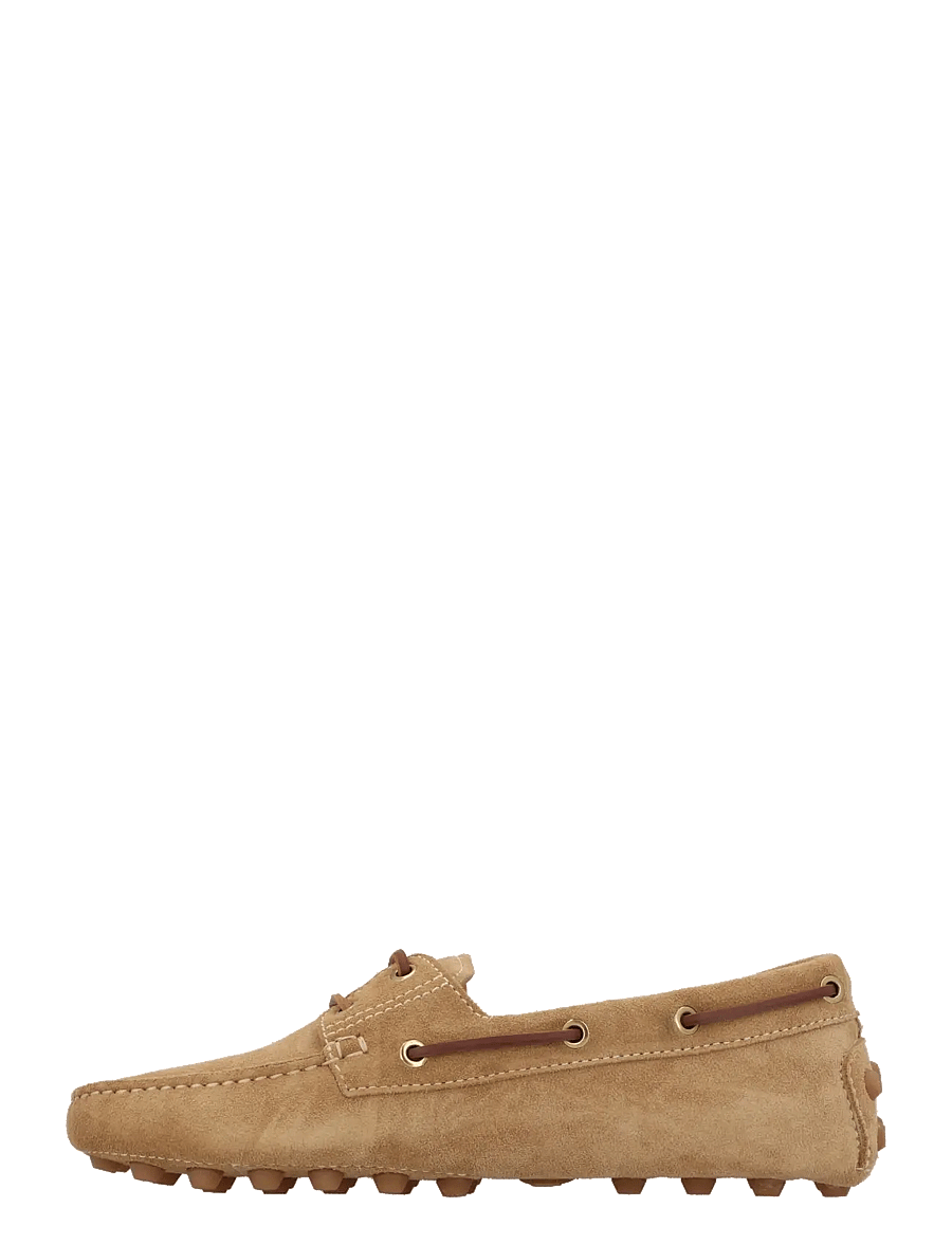 Tod's - Gommino Loafers - purjekingad - beige - 1