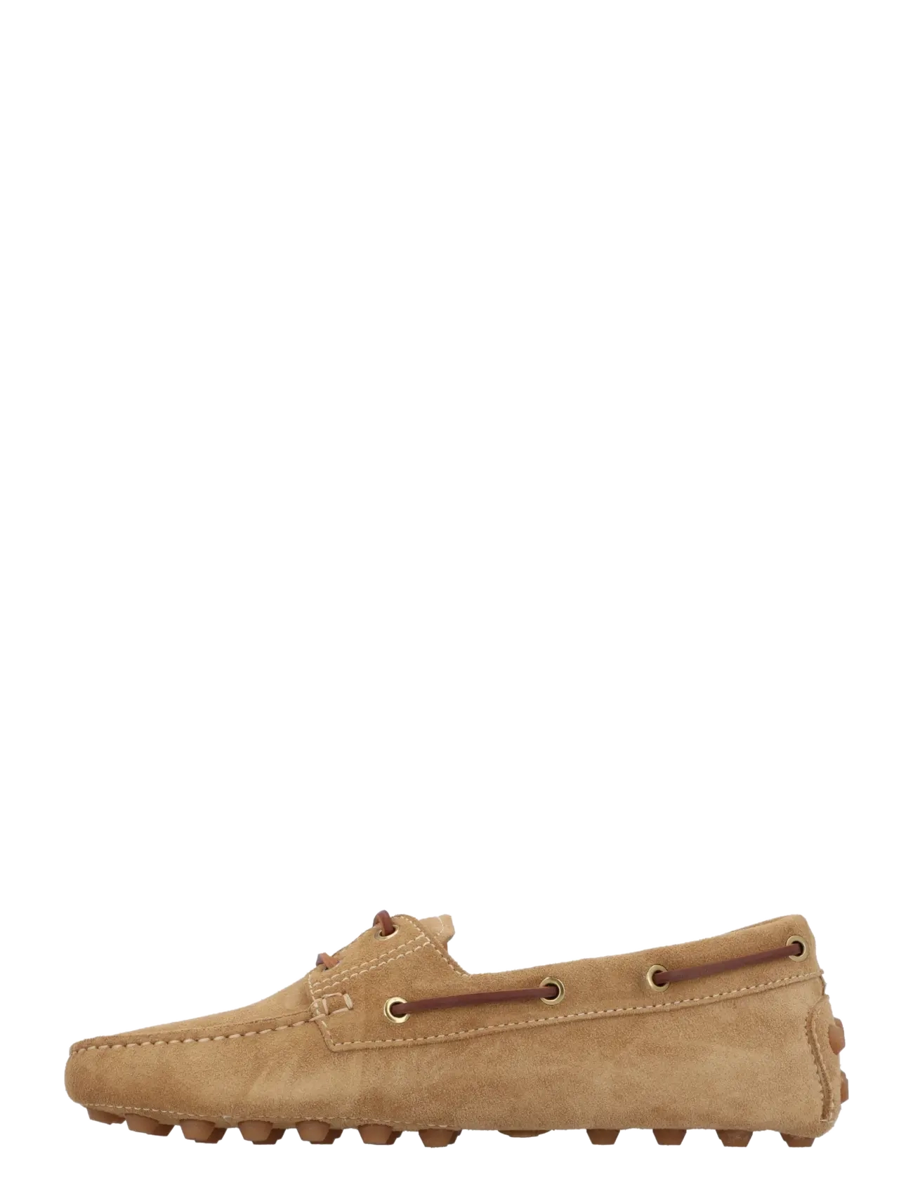 Tod's - Gommino Loafers - boat shoes - beige - 1