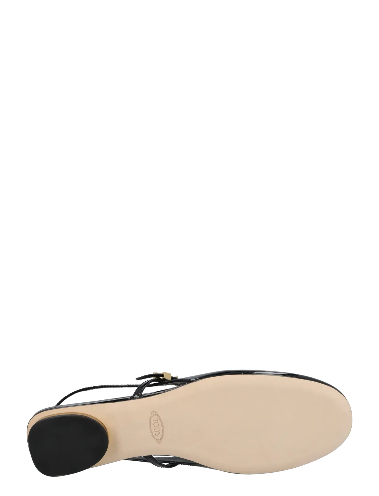 Tod's - Mary Jane Slingback Flats - særlige begivenheder - black - 2