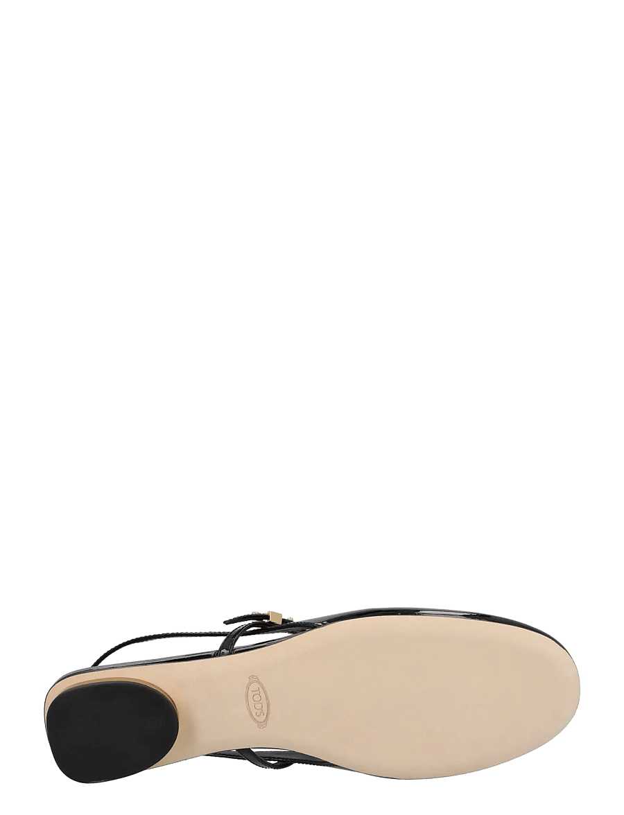 Tod's - Mary Jane Slingback Flats - speciella tillfällen - black - 2