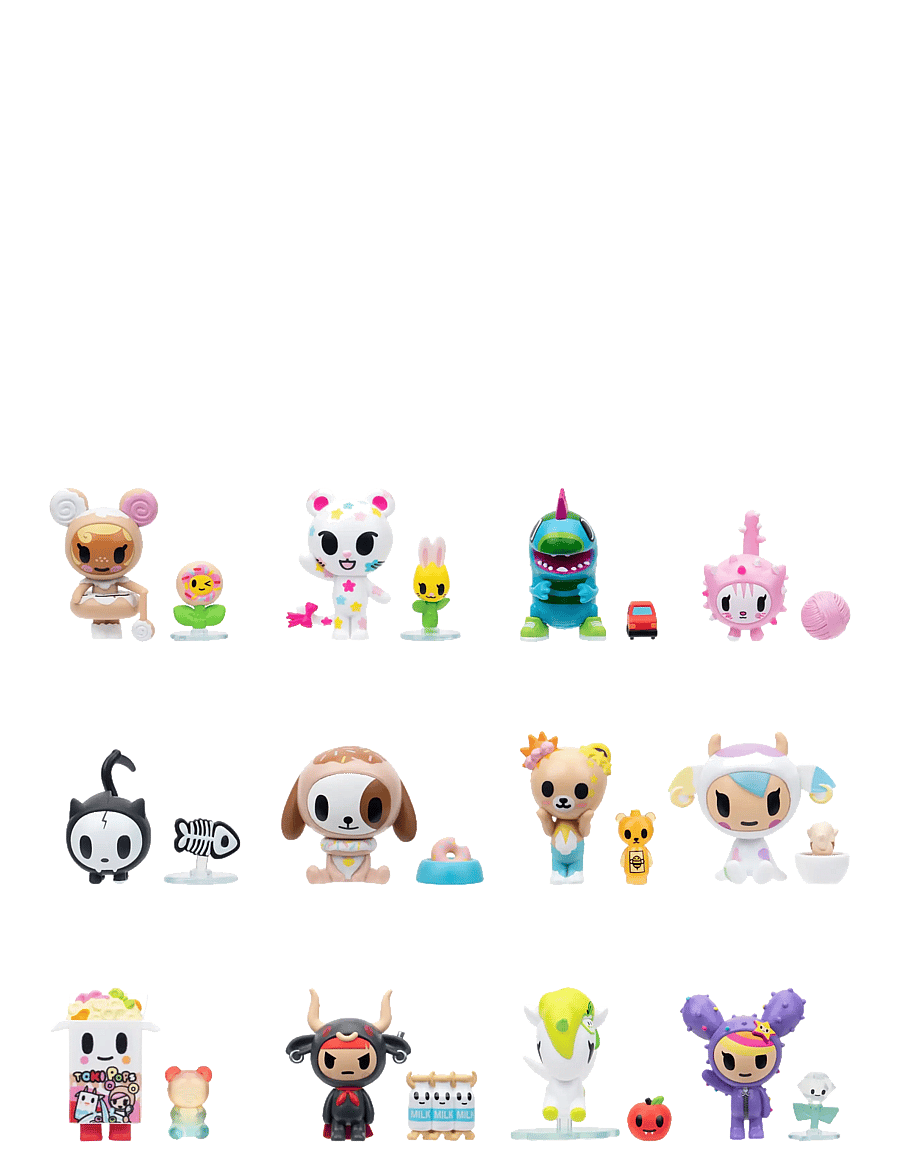 Tokidoki - TOKIDOKI MYSTERY FIGURE ASS - actionfigurer - multi colour - 1