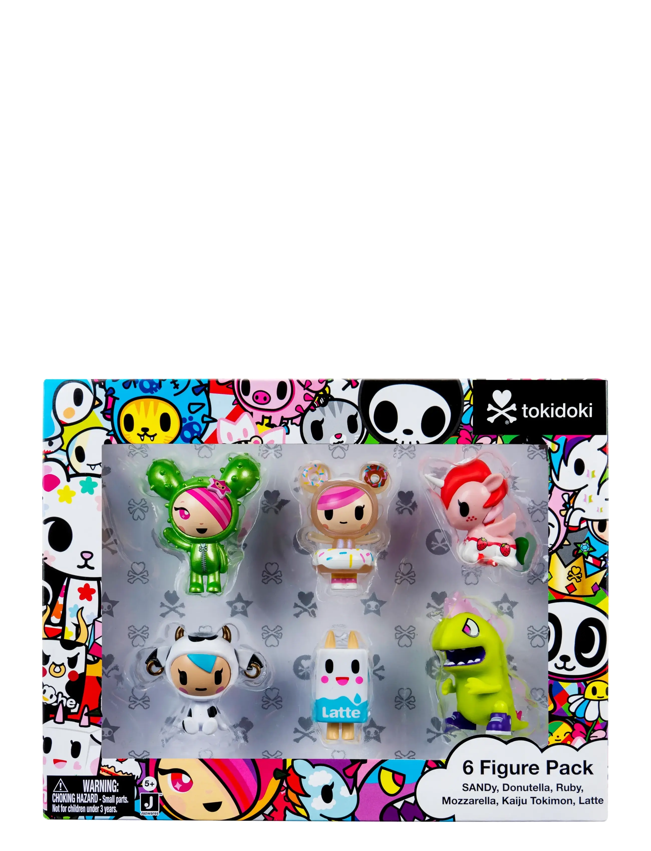Tokidoki TOKIDOKI MYSTERY FIGURE 6 PK - Leksakssets & Figurer - MULTI COLOUR / multi