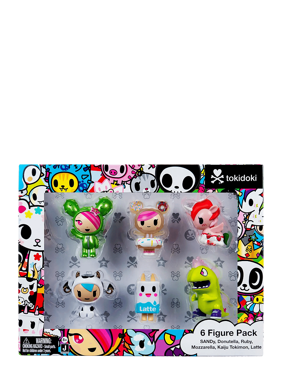 Tokidoki - TOKIDOKI MYSTERY FIGURE 6 PK - legesæt - multi colour - 0