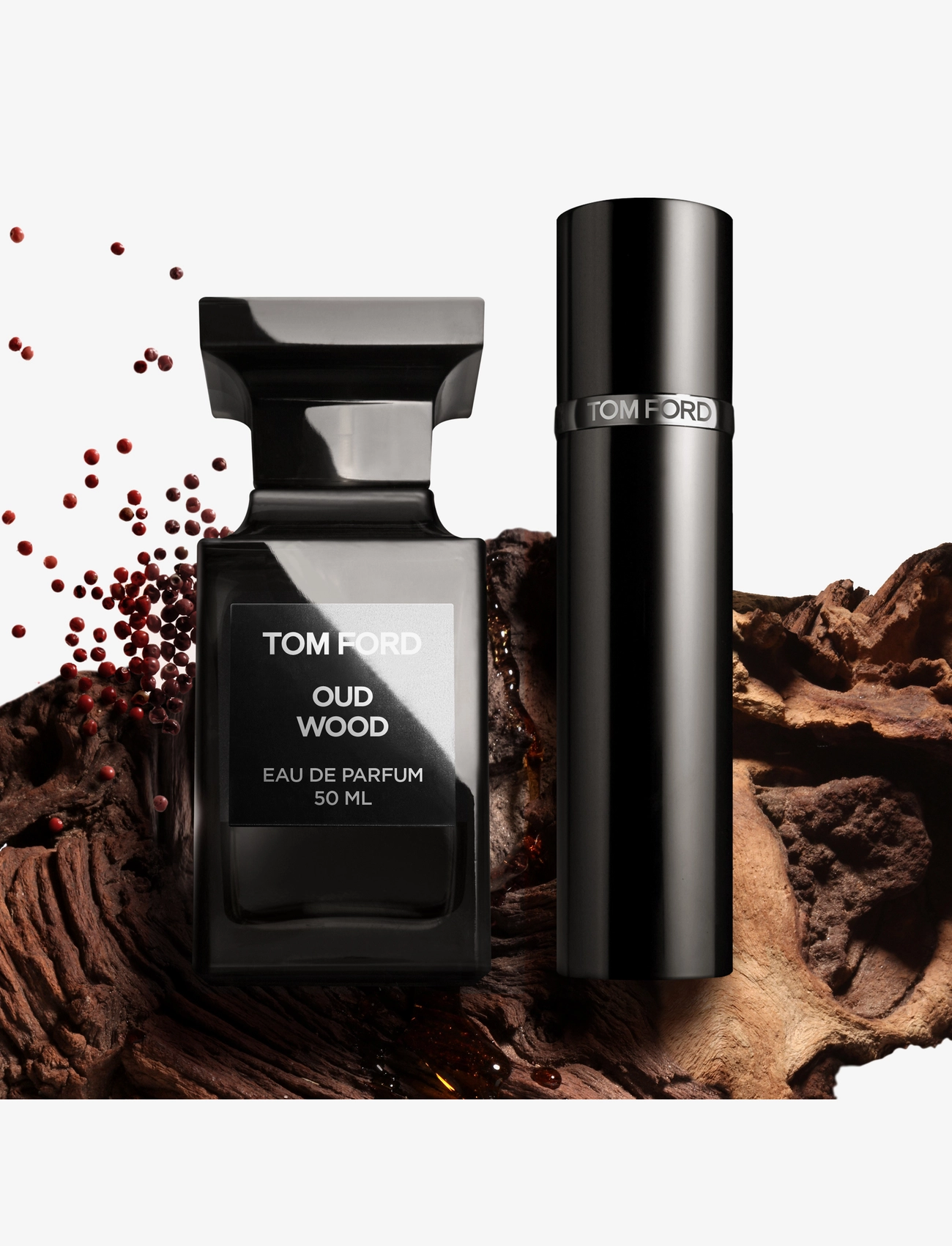 TOM FORD - Oud Wood Eau de Parfum Atomizer - unisex - clear - 2
