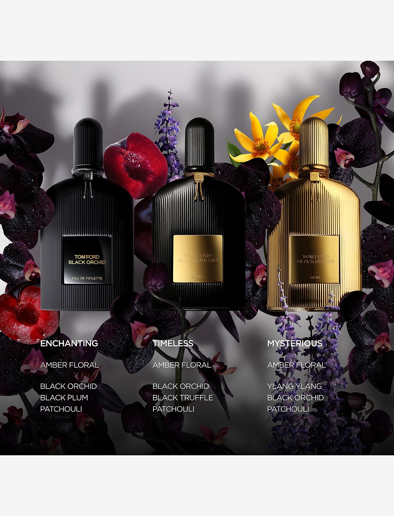 TOM FORD - Black Orchid Eau de Toilette - unisex - clear - 3