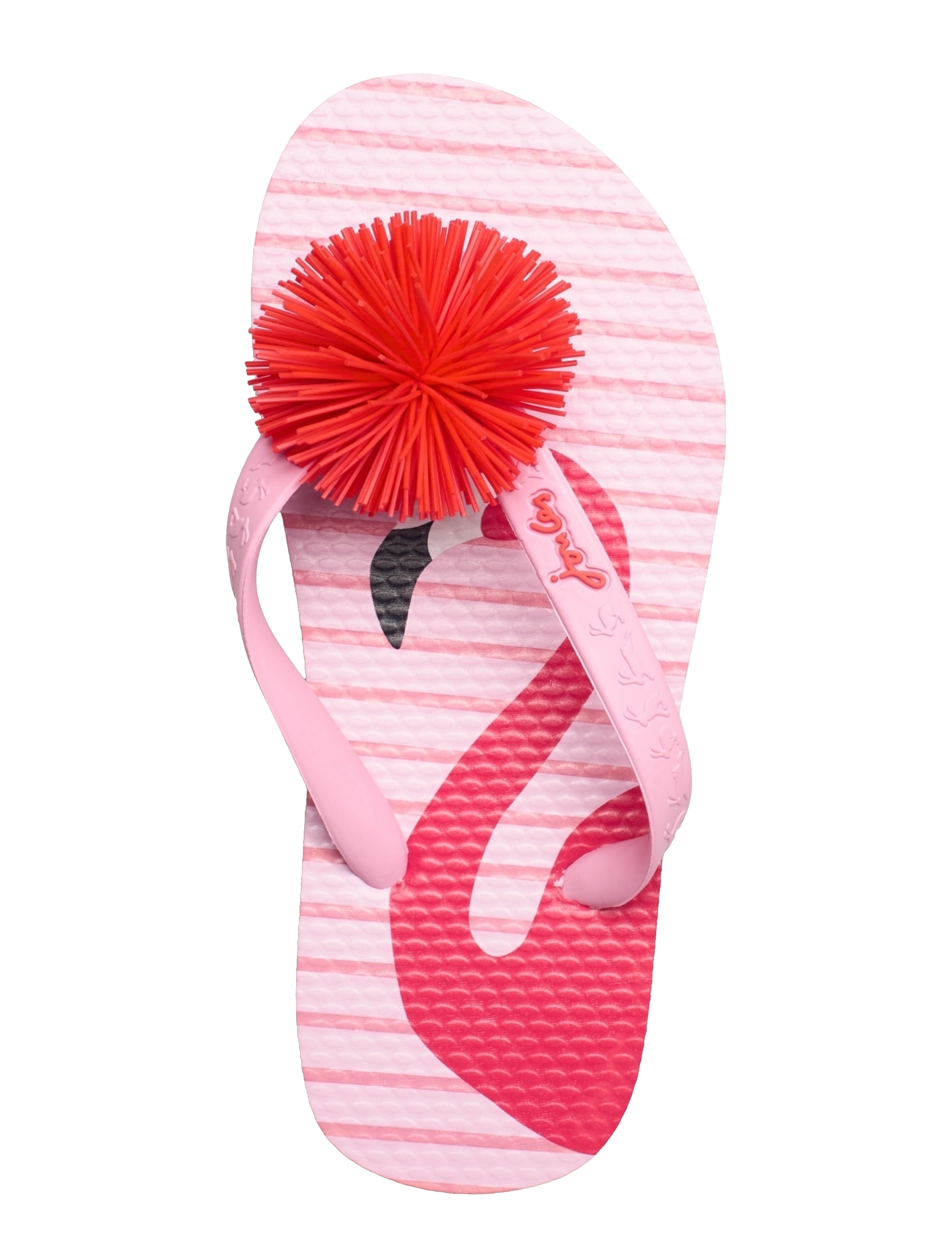 Joules - Jnr Flip Flop - pink flamingo - 3