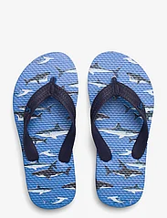 Joules - Jnr Flip Flop - summer savings - blue sharks - 3