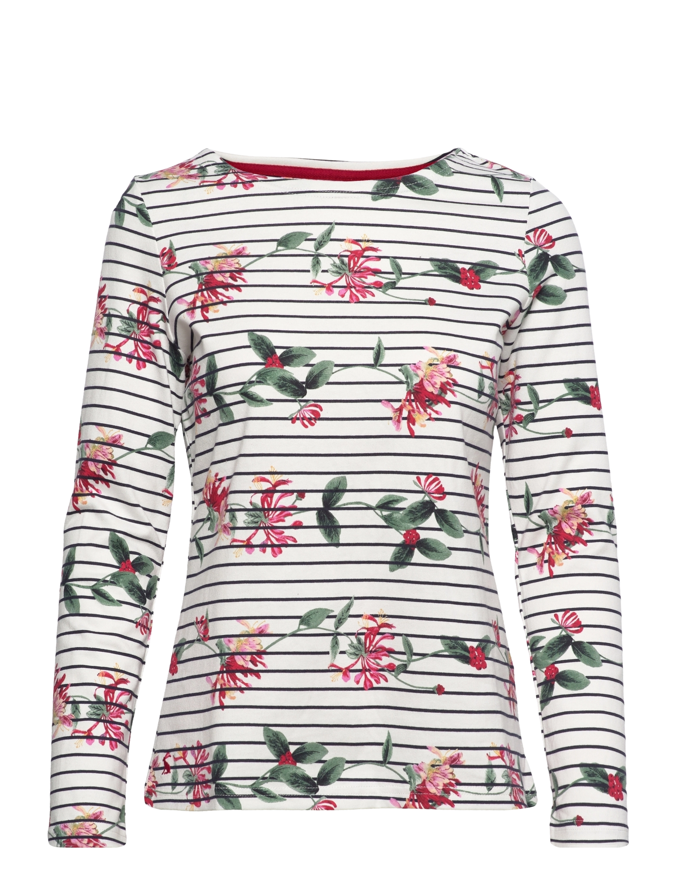 Joules - Harbour Print - floral cream stripe - 0
