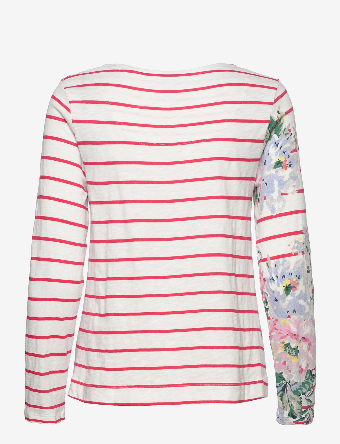 Joules - Lottie Print - pink floral stripe - 1