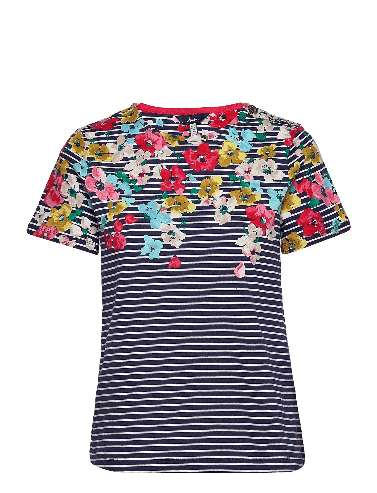 Ss Harbour Print - BLUE BORDER STRIPE