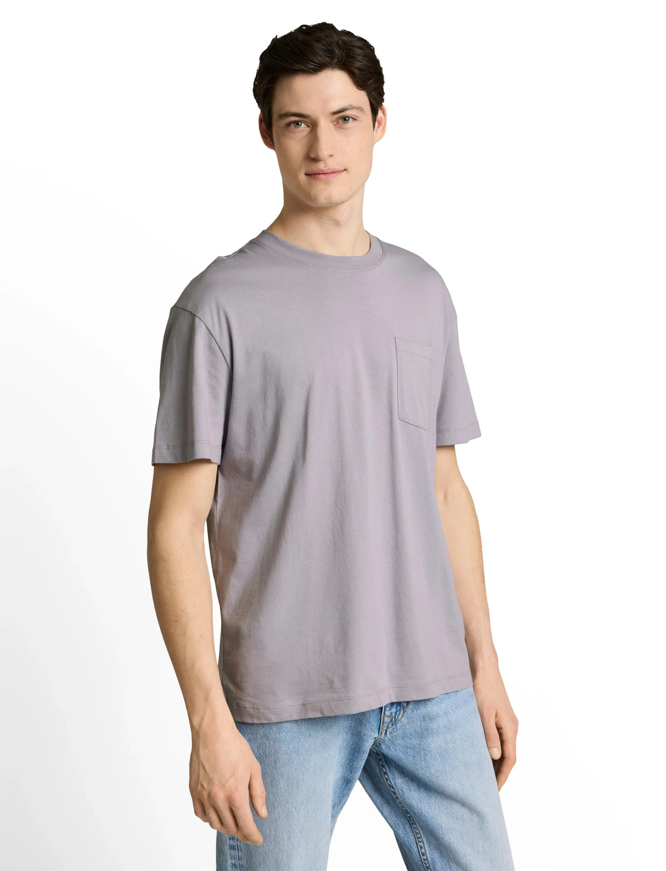 Tom Tailor Relaxed T-Shirt With Pocket - - S 1