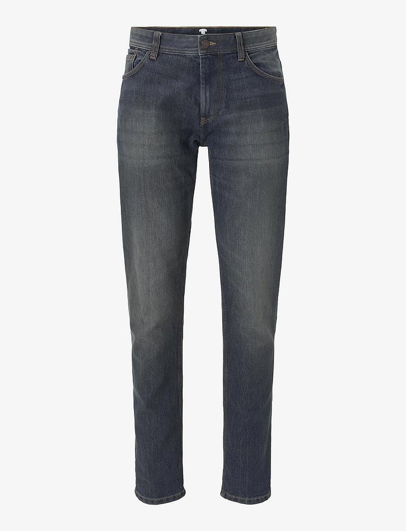 Tom Tailor - Tom Tailor Marvin - suorat farkut - mid stone wash denim - 1