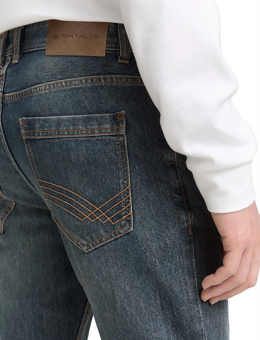 Tom Tailor - Tom Tailor Marvin - klassikalised teksad - mid stone wash denim - 5