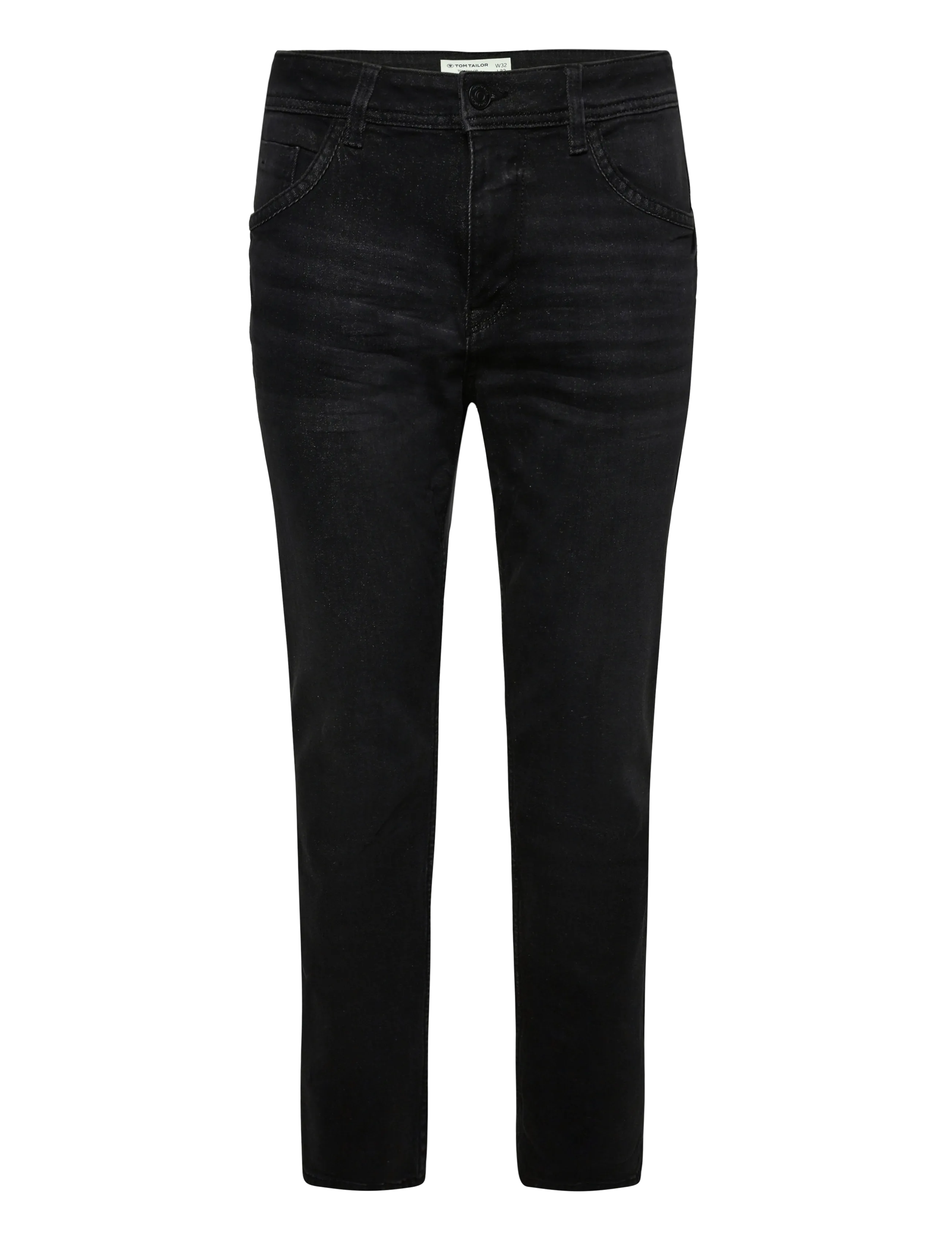 USED DARK STONE BLACK DENIM