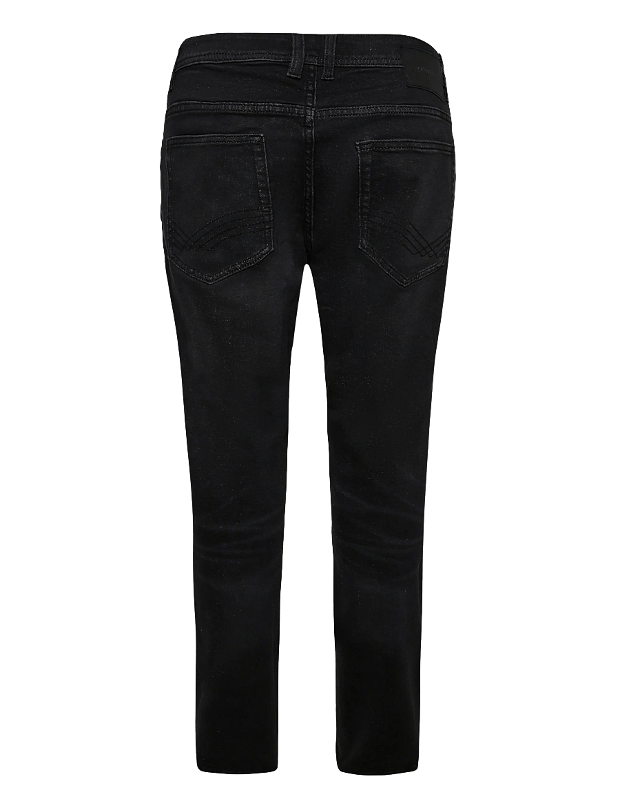 Tom Tailor - Tom Tailor Josh - slim-fit jeans - used dark stone black denim - 2