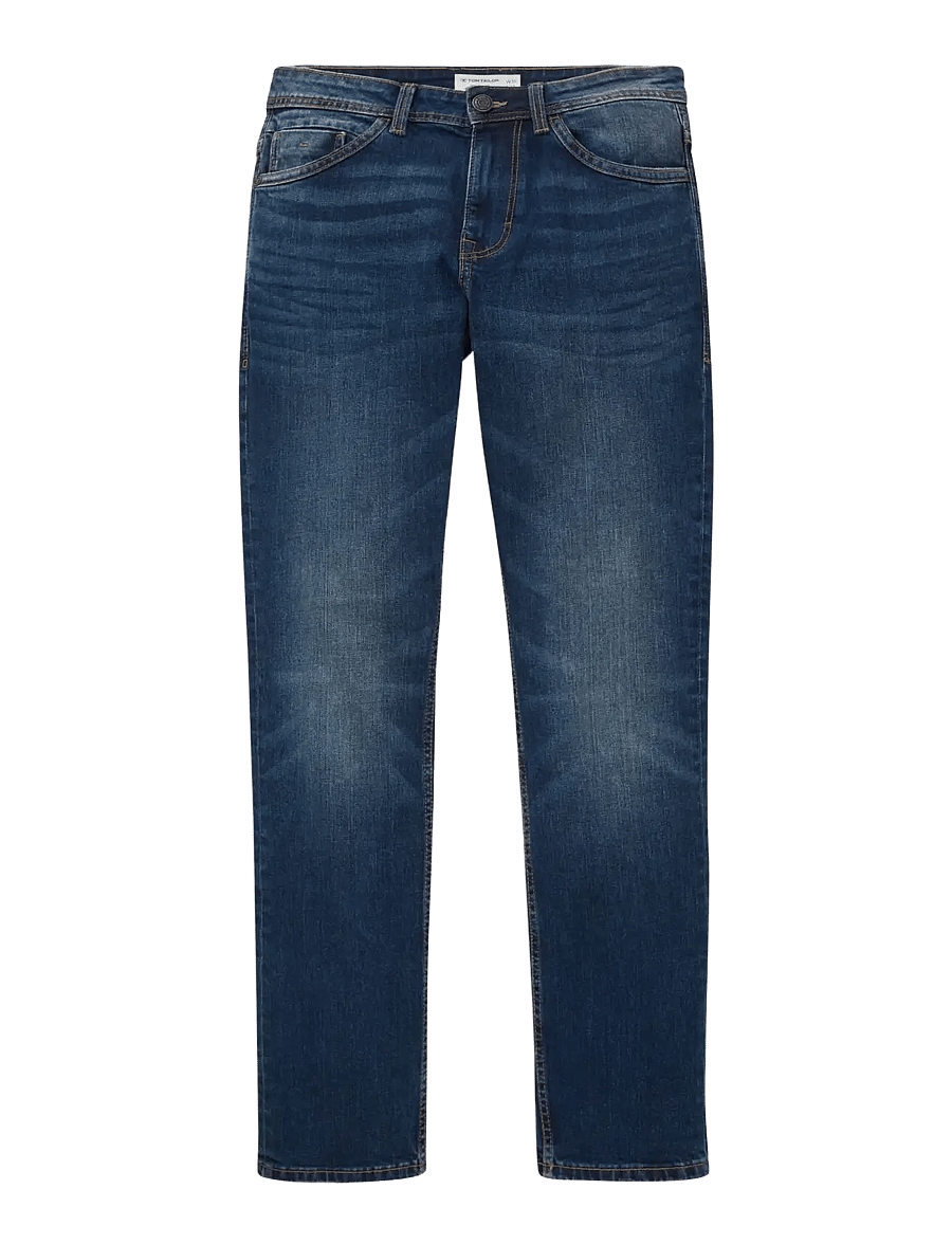 Tom Tailor - Tom Tailor Josh - slim jeans - mid stone wash denim - 1