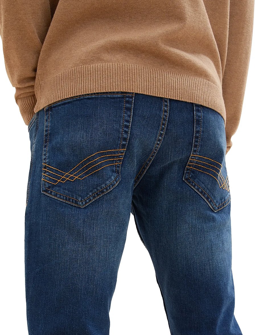 Tom Tailor - Tom Tailor Josh - slim jeans - mid stone wash denim - 5